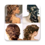 wedding hairstyles android application logo